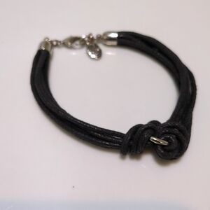 Black and Silver Bracelet